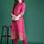 Ethnic Motifs Printed Pure Cotton Kurta with Trousers