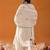 White Floral Embroidered Straight Kurta with Trousers & Dupatta