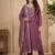 Embroidery Roman Silk Fabric Straight Kurta Pant and Dupatta Set