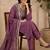 Embroidery Roman Silk Fabric Straight Kurta Pant and Dupatta Set