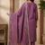 Embroidery Roman Silk Fabric Straight Kurta Pant and Dupatta Set