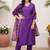 Women Floral Regular Kurta with Trousers & With Dupatta