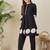 Women Printed Regular Beads and Stones Pure Cotton Kurta with Trousers