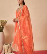 Women Ethnic Motifs Embroidered Regular Kurta with Trousers & With Dupatta