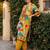 Women Ethnic Motifs Printed Regular Pure Cotton Kurta with Trousers