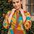 Women Ethnic Motifs Printed Regular Pure Cotton Kurta with Trousers