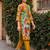 Women Ethnic Motifs Printed Regular Pure Cotton Kurta with Trousers