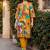 Women Ethnic Motifs Printed Regular Pure Cotton Kurta with Trousers