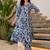Women Floral Printed Regular Pure Cotton Kurta with Trousers