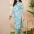 Women Floral Printed Regular Pure Cotton Kurta with Trousers