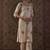 Women Ethnic Motifs Embroidered Regular Thread Work Liva Kurta with Trousers