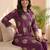 Women Ethnic Motifs Printed Regular Pure Cotton Kurta with Trousers
