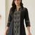 Women Ethnic Motifs Printed Regular Mirror Work Pure Cotton Kurta with Trousers