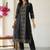 Women Ethnic Motifs Printed Regular Mirror Work Pure Cotton Kurta with Trousers