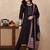 Women Regular Thread Work Pure Cotton Kurta with Trousers & With Dupatta