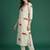 Women Animal Printed Regular Thread Work Pure Cotton Kurta with Trousers