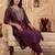 Women Ethnic Motifs Embroidered Regular Thread Work Kurta with Trousers