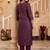 Women Ethnic Motifs Embroidered Regular Thread Work Kurta with Trousers