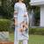 Women Floral Printed Regular Chanderi Silk Kurta with Trousers & With Dupatta