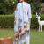 Women Floral Printed Regular Chanderi Silk Kurta with Trousers & With Dupatta