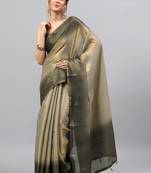 Multicolor polyester dyed saree with blouse
