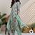 Women Floral Printed Regular Thread Work Kurta with Trousers & With Dupatta