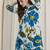 Women Floral Printed Cotton Kurta with Trousers