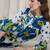 Women Floral Printed Cotton Kurta with Trousers