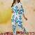 Women Printed Regular Kurti with Trousers