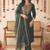 Women Ethnic Motifs Embroidered Regular Thread Work Liva Kurta with Trousers & With Dupatta