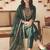 Women Ethnic Motifs Embroidered Regular Thread Work Liva Kurta with Trousers & With Dupatta