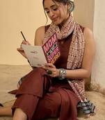 Women Ethnic Motifs Regular Kurta with Trousers & With Dupatta