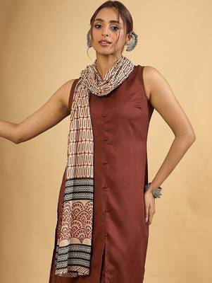 Women Ethnic Motifs Regular Kurta with Trousers & With Dupatta 6