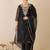 Ethnic Motifs Embroidered Gotta Patti Work Kurta With Trousers & Dupatta