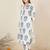 Women Floral Printed Cotton Kurta with Trousers