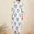 Women Floral Printed Cotton Kurta with Trousers