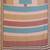Multicolor linen striped saree with blouse