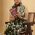 Women Geometric Printed Regular Pure Cotton Kurta with Trousers & With Dupatta