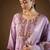Women Floral Embroidered Regular Thread Work Kurta with Trousers & With Dupatta