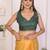 Multicolor linen solid saree with blouse