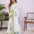 White linen  saree with blouse