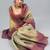 Multicolor tussar dyed saree with blouse