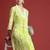 Women Floral Printed Pleated Pure Cotton Kurta with Trousers