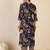 Floral Printed Notch Neck Pure Cotton Straight Kurta With Trousers