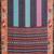 Multicolor linen printed saree with blouse