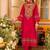 Women Ethnic Motifs Embroidered Regular Mirror Work Kurta with Trousers & With Dupatta
