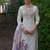 Women Floral Embroidered Regular Thread Work Pure Cotton Kurta with Trousers & With Dupatta