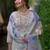 Women Floral Embroidered Regular Thread Work Pure Cotton Kurta with Trousers & With Dupatta