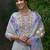 Women Floral Embroidered Regular Thread Work Pure Cotton Kurta with Trousers & With Dupatta
