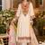 Women Floral Embroidered Regular Thread Work Kurta with Trousers & With Dupatta
